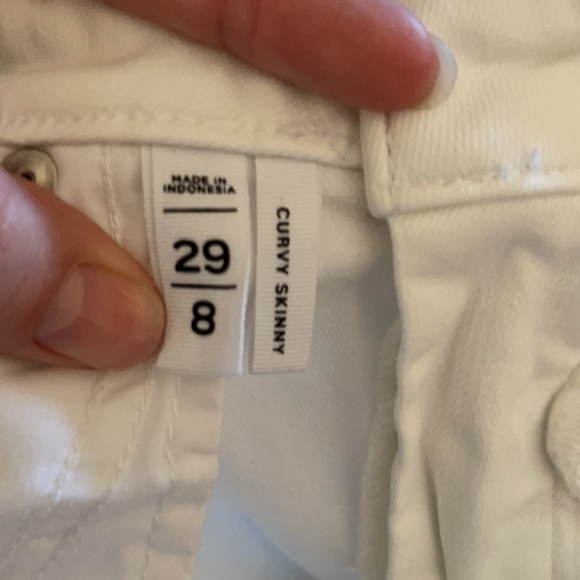 Loft white skinny jeans - Picture 5 of 6